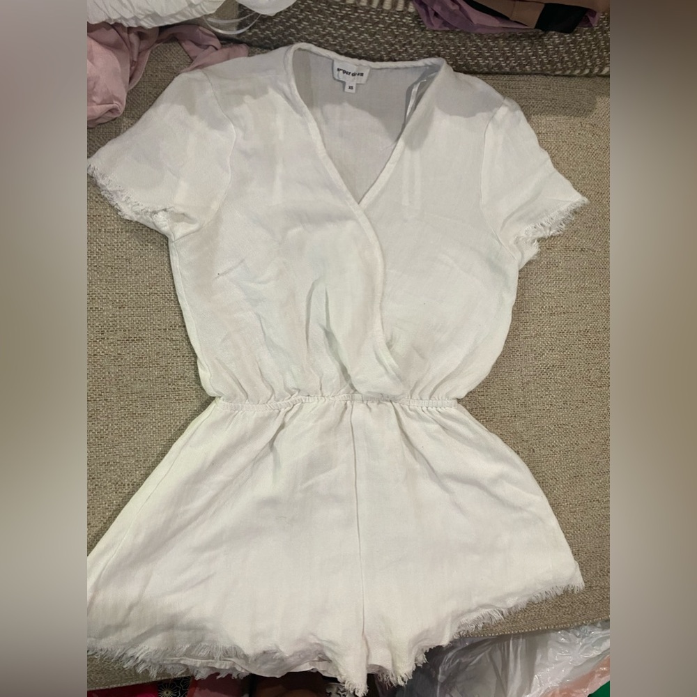 White romper